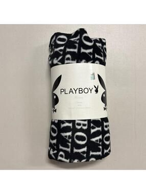 NEW Playboy Bunny Home Throw Blanket 100% Polyester 2008